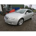 VAUXHALL INSIGNIA EXCLUSIV CDTI MANUAL CAR REG: FL62 LPU. 133, 004 RECORDED MILES. WITH V5. TESTED U