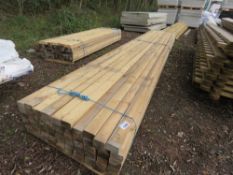 PACK OF CONSTRUCTION TIMBER: 3" X 2" APPROX. THIS LOT IS SOLD UNDER THE AUCTIONEERS MARGIN SCHEME