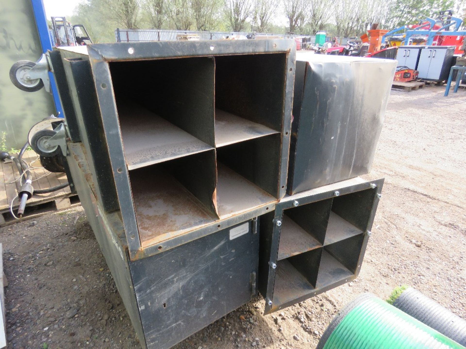 2 X ARMORGARD PIPESTOR WHEELED STORAGE UNITS, 2 SECTIONS PER SET. - Image 4 of 4