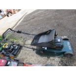 HAYTER HARRIER 48 ROLLER MOWER WITH COLLECTOR. THIS LOT IS SOLD UNDER THE AUCTIONEERS MARGIN SCHE