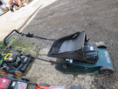 HAYTER HARRIER 48 ROLLER MOWER WITH COLLECTOR. THIS LOT IS SOLD UNDER THE AUCTIONEERS MARGIN SCHE