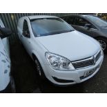 VAUXHALL ASTRA PANEL VAN REG:LM13 AHZ WITH V5 (TEST EXPIRED). THIS LOT IS SOLD UNDER THE AUCTION