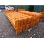 PACK OF 40NO PALLET RACKING BEAMS @ 2.66M WIDTH APPROX.