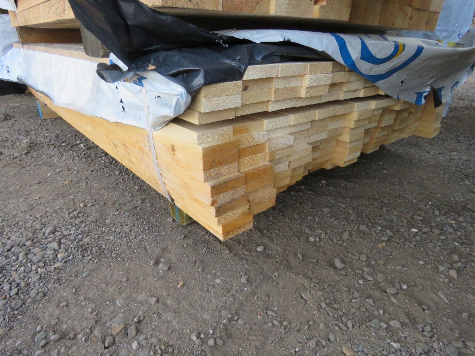 PACK OF UNTREATED TIMBER BOARDS 1.8M LENGTH X 70MM X 20MM APPROX.