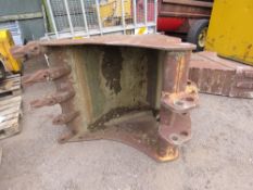 CASE TOOTHED EXCAVATOR BUCKET, 3FT WIDTH SUITABLE FOR 60MM PINS.