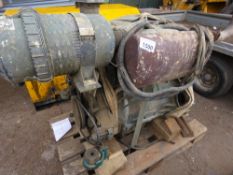 DEUTZ AIR COOLED ENGINE TYPE F4L912 49KW OUTPUT. RUNNING WHEN REMOVED AS PART OF LOW EMMISSION PIL