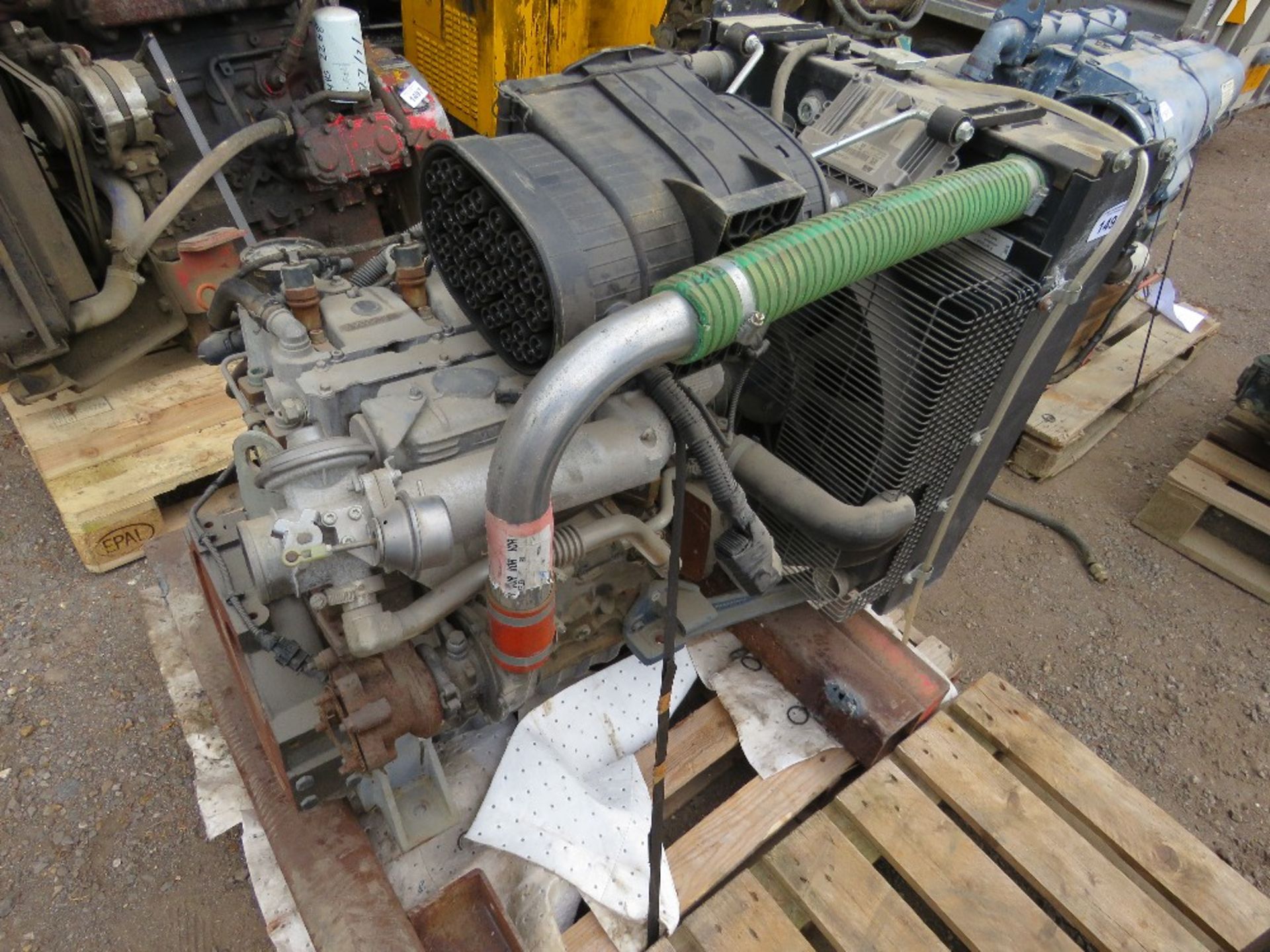 VM MOTORI WATER COOLED ENGINE TYPE 05D/9 62KW RATED. RUNNING WHEN REMOVED AS PART OF LOW EMMISSION P - Image 5 of 8