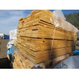 LARGE PACK OF TIMBER BOARDS, UNTREATED: 1.83M LENGTH X 140MM X 30MM APPROX.