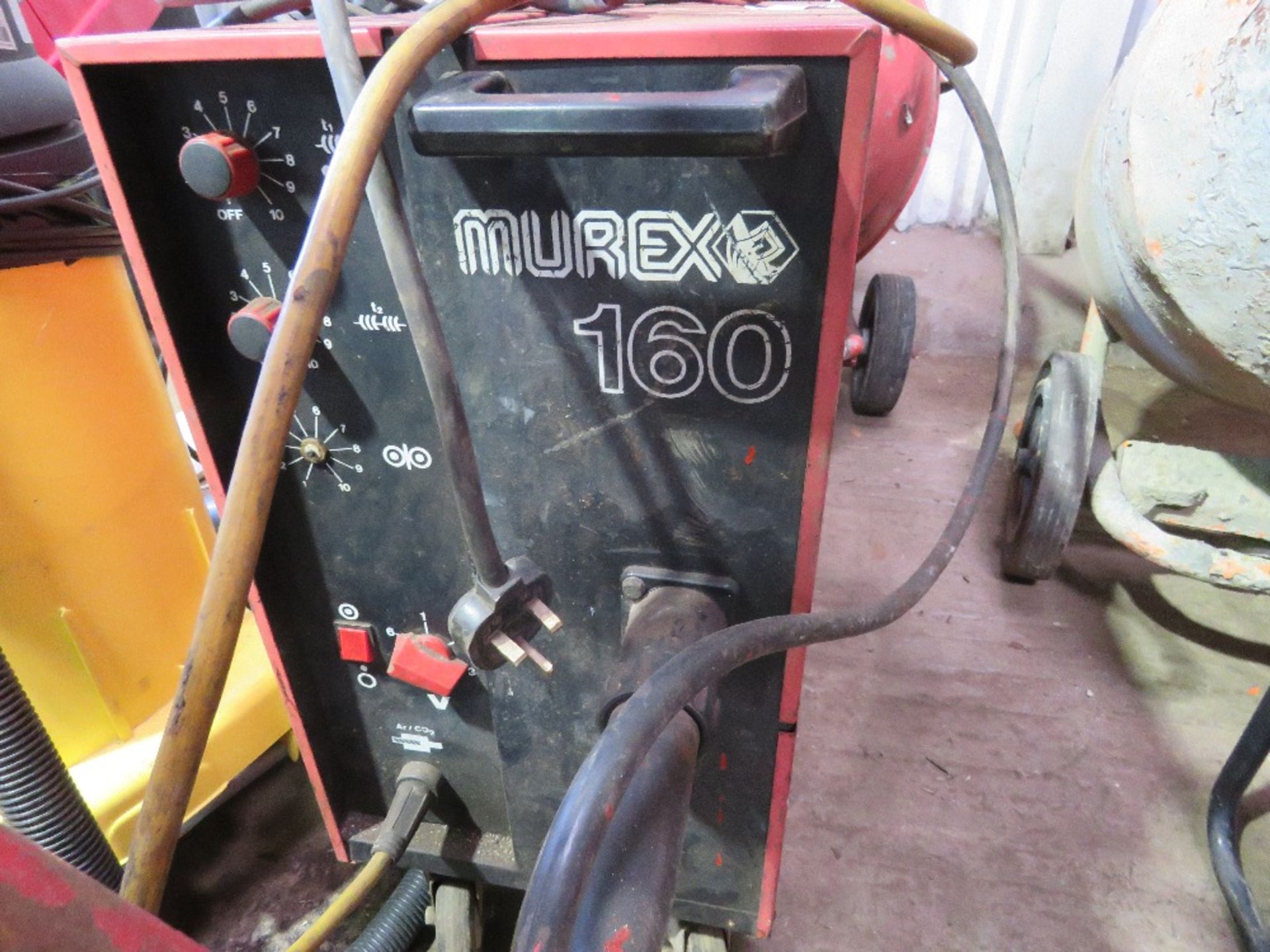 MUREX 160 MIG WELDER SET, 240VOLT POWERED. SOURCED FROM SITE CLOSURE/CLEARANCE. - Image 4 of 4