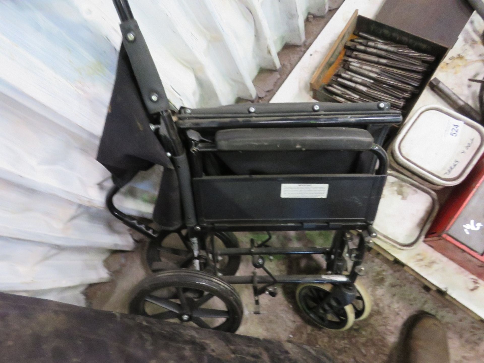 WHEELCHAIR PLUS A WORK TENT/GAZEBO. THIS LOT IS SOLD UNDER THE AUCTIONEERS MARGIN SCHEME, THEREFO - Image 4 of 5