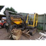 VOLVO EC25 RUBBER TRACKED EXCAVATOR YEAR 2006 BUILD. 4556 REC. HOURS WITH 4 BUCKETS. SN: 28120797. W