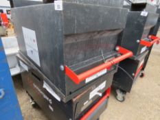 2 X ARMORGARD TUFBANK TOOL VAULTS WTH KEYS, AS SHOWN. DIRECT FROM COMPANY LIQUIDATION.