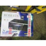 ROBERTS DAB SOUND SYSTEM. THIS LOT IS SOLD UNDER THE AUCTIONEERS MARGIN SCHEME, THEREFORE NO VAT
