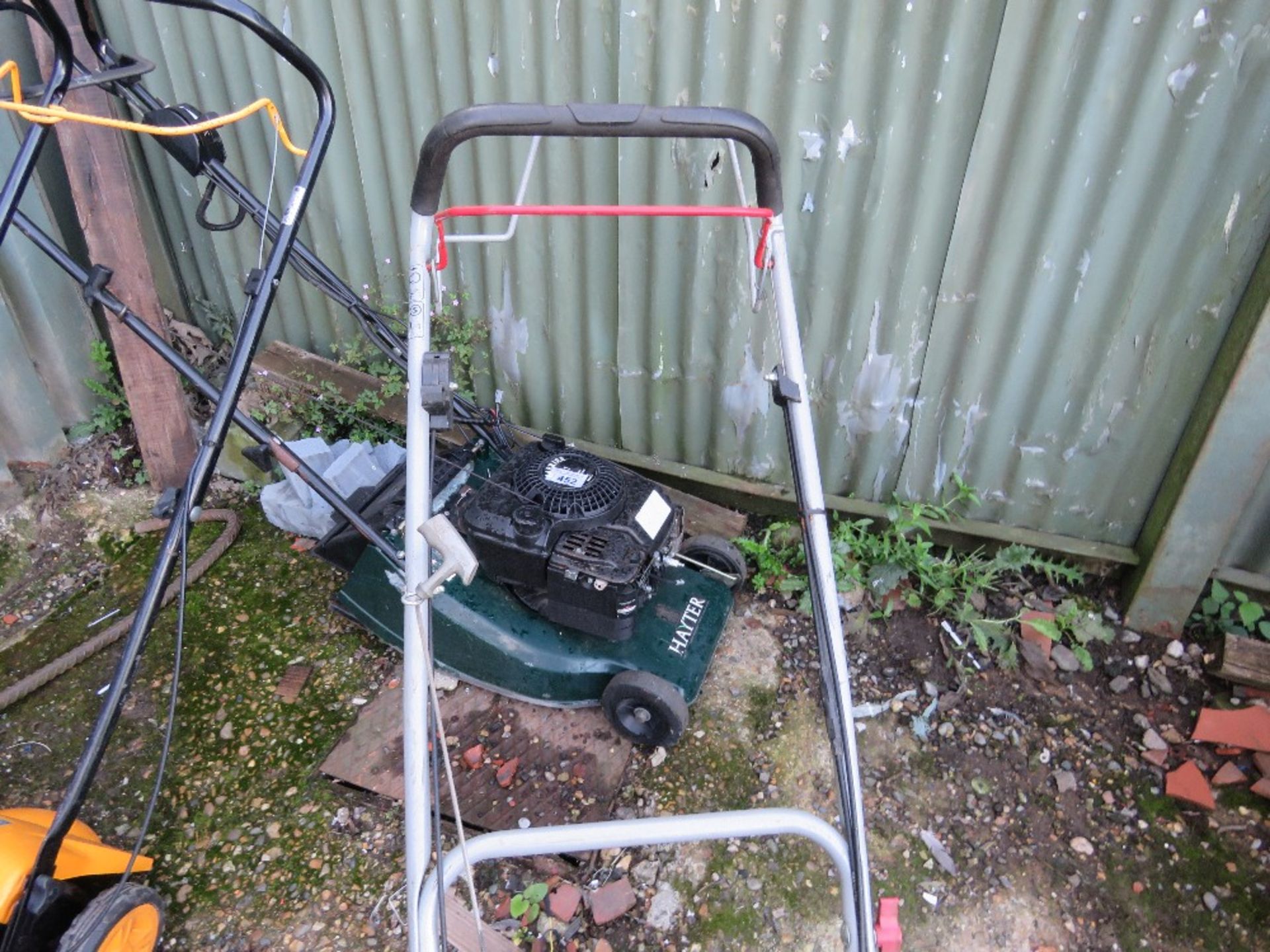 ALKO PETROL ENGINED ROTARY LAWNMOWER. WITH COLLECTOR. THIS LOT IS SOLD UNDER THE AUCTIONEERS MA - Image 3 of 3