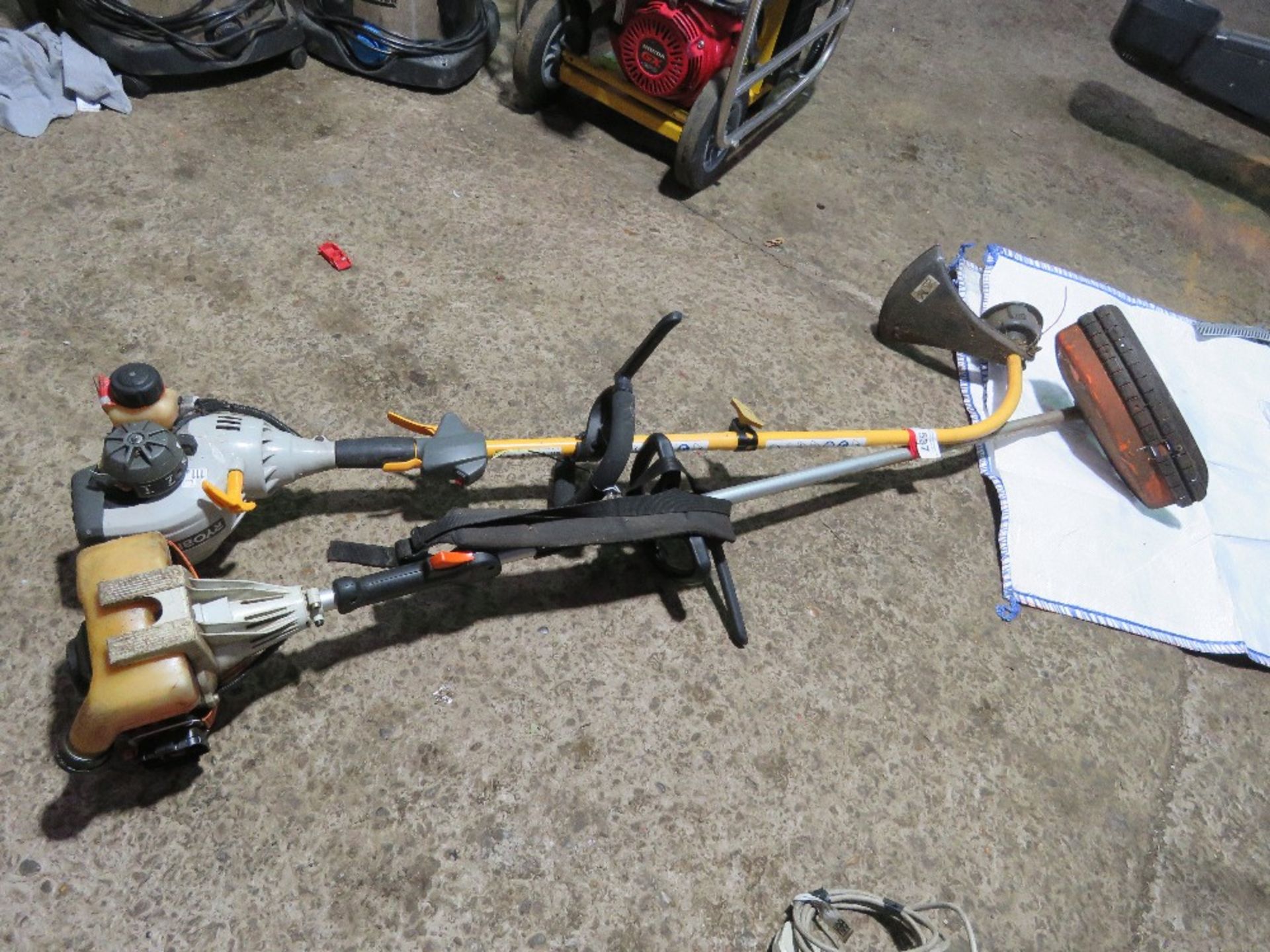 RYOBI AND STIHL PETROL ENGINED STRIMMERS. THIS LOT IS SOLD UNDER THE AUCTIONEERS MARGIN SCHEME, - Image 3 of 3