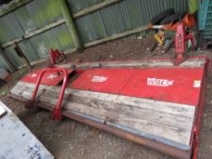 VOTEX LARGE TRACTOR MOUNTED TOPPER MOWER, INCOMPLETE, 14FT WIDTH APPROX. SOURCED FROM A LARGE ESTATE