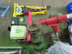 COMPAC PETROL ENGINED AUGER UNIT HYDRAULIC DRIVEN