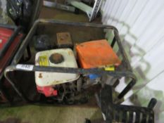 HONDA ENGINED GENERATOR. THIS LOT IS SOLD UNDER THE AUCTIONEERS MARGIN SCHEME, THEREFORE NO VAT