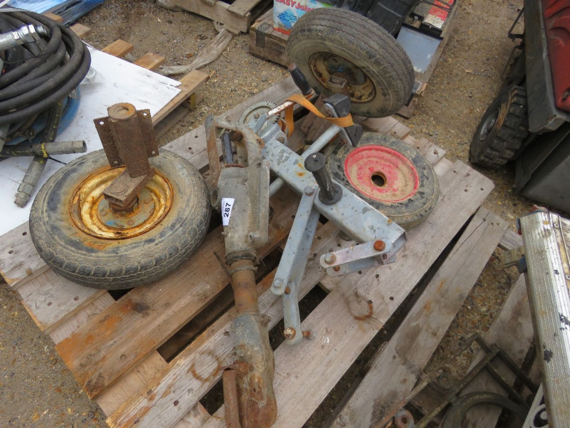 TRAILER AXLES, HITCH ETC. THIS LOT IS SOLD UNDER THE AUCTIONEERS MARGIN SCHEME, THEREFORE NO VAT - Image 2 of 3