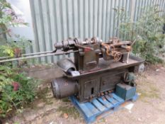 TAYLOR LATHE UNIT. THIS LOT IS SOLD UNDER THE AUCTIONEERS MARGIN SCHEME, THEREFORE NO VAT WILL BE