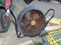 LARGE 110VOLT FAN. THIS LOT IS SOLD UNDER THE AUCTIONEERS MARGIN SCHEME, THEREFORE NO VAT WILL BE