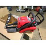 HOMELITE 42CC PETROL ENGINED CHAINSAW WITH 16" BAR, BOXED.