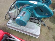 MAKITA 2414N 110V CROSS CUT SAW SOURCED FROM LARGE CONSTRUCTION COMPANY LIQUIDATION.