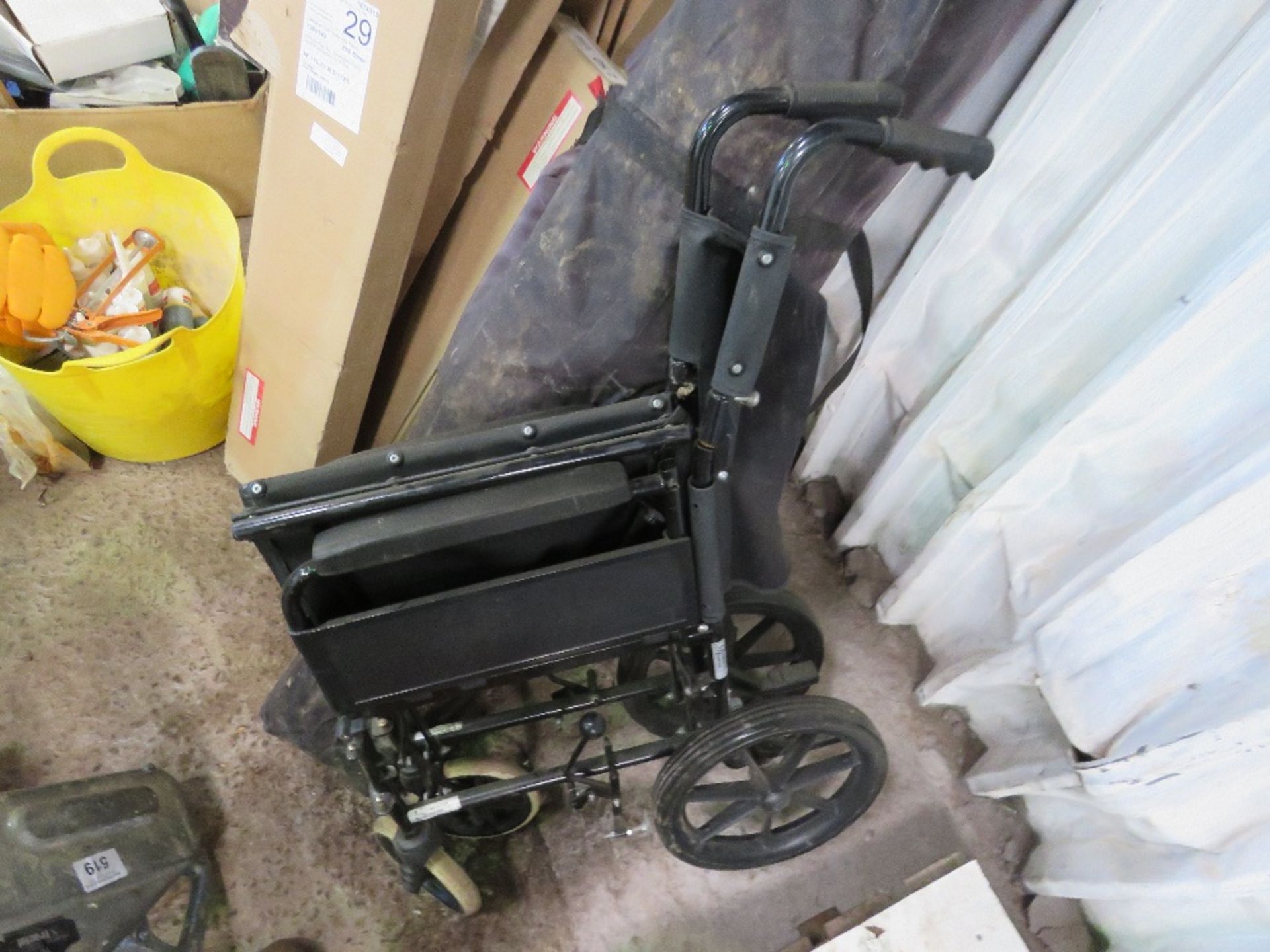 WHEELCHAIR PLUS A WORK TENT/GAZEBO. THIS LOT IS SOLD UNDER THE AUCTIONEERS MARGIN SCHEME, THEREFO - Image 5 of 5