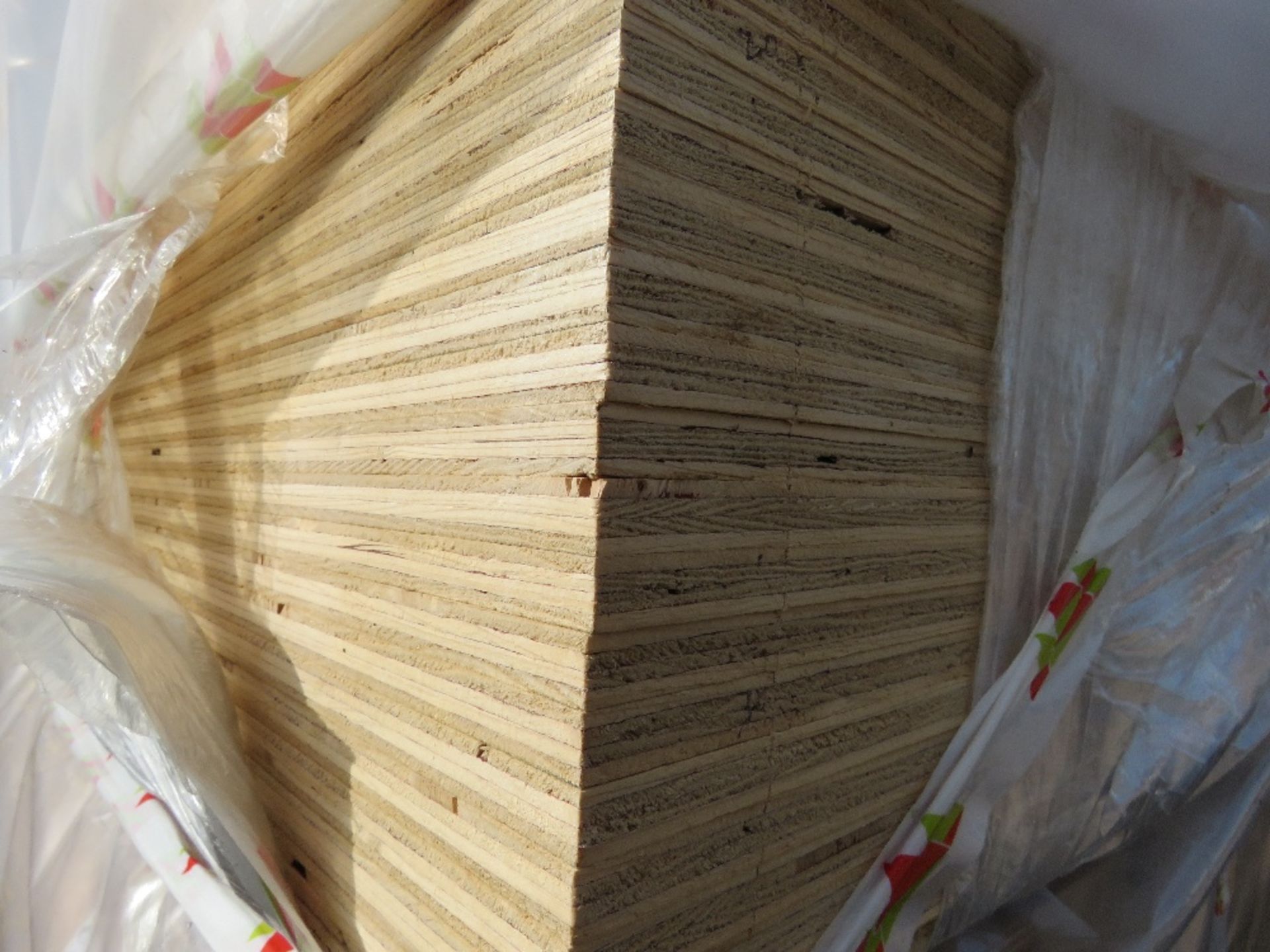 BUNDLE OF 36NO SHEETS OF 12MM PLYWOOD, DIRECT FROM SITE CLEARANCE. THIS LOT IS SOLD UNDER THE AUC - Image 3 of 3