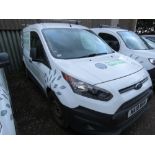 FORD TRANSIT CONNECT PANEL VAN REG:MA18 WKH WITH V5 (TEST RECENTLY EXPIRED), EUR0 6. 2 KEYS. 99,765