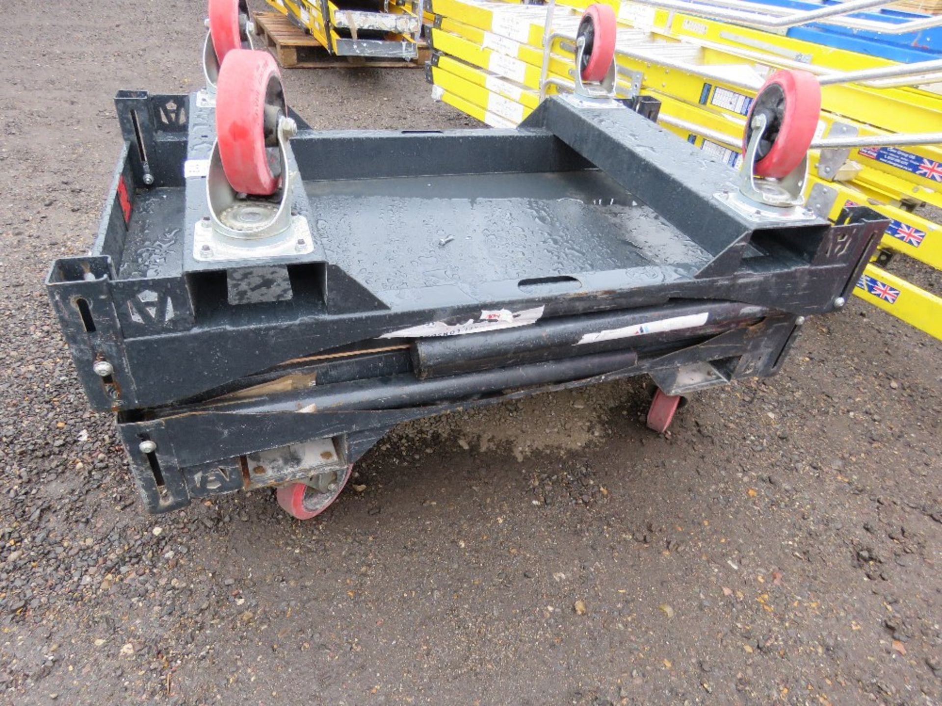 2 X ARMORGARD FLAT DECK TROLLEYS. SOURCED FROM LARGE CONSTRUCTION COMPANY LIQUIDATION. - Image 3 of 3