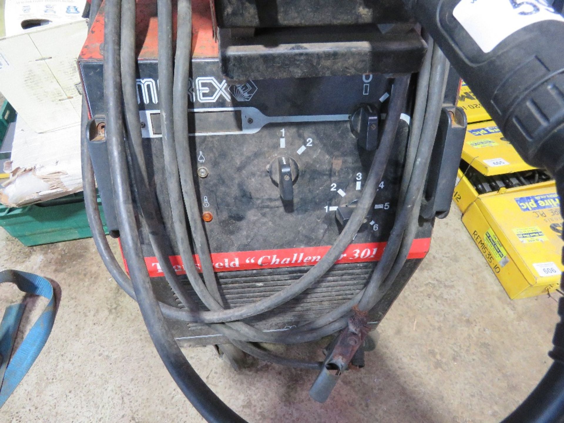 MUREX CHALLENGER 301T MIG WELDER WITH WIRE FEED UNIT, 240VOLT POWERED. THIS LOT IS SOLD UNDER THE - Image 3 of 7