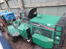 RANSOMES TRIPLE RIDE ON MOWER WITH KUBOTA ENGINE. BEEN IN STORAGE FOR SOME TIME. WHEN BRIEFLY TESTED