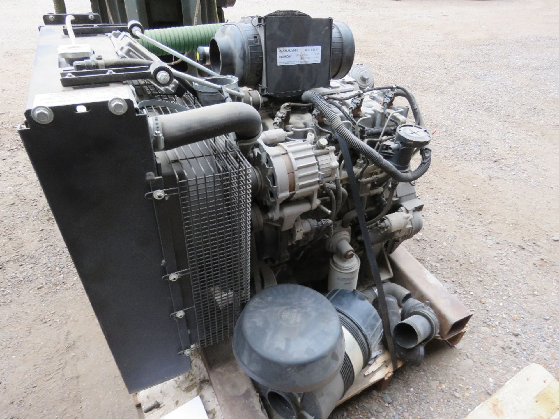 VM MOTORI WATER COOLED ENGINE TYPE 05D/9 62KW RATED. RUNNING WHEN REMOVED AS PART OF LOW EMMISSION P - Image 2 of 8