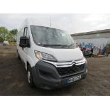 CITROEN RELAY L3 LWB PANEL VAN REG:MT65 XSE. WITH V5 AND MOT UNTIL FEBRUARY 2024. AIR CON. SOURCED F