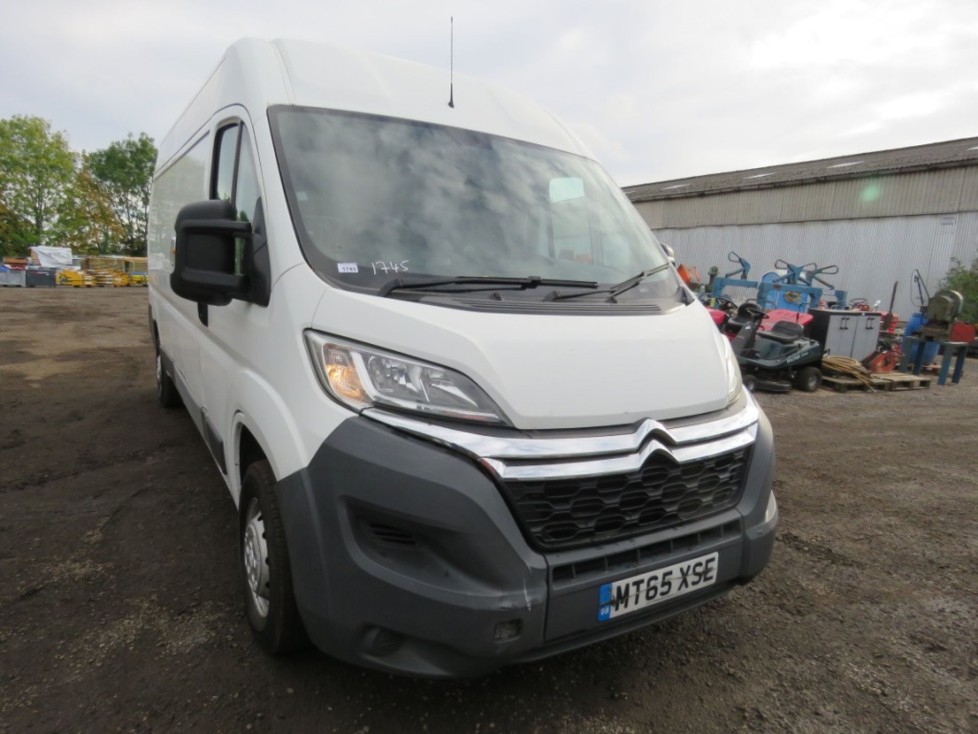 CITROEN RELAY L3 LWB PANEL VAN REG:MT65 XSE. WITH V5 AND MOT UNTIL FEBRUARY 2024. AIR CON. SOURCED F