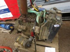 IVECO WATER COOLED ENGINE TYPE F4GE-0404A RUNNING WHEN REMOVED AS PART OF LOW EMMISSION PILING MACH