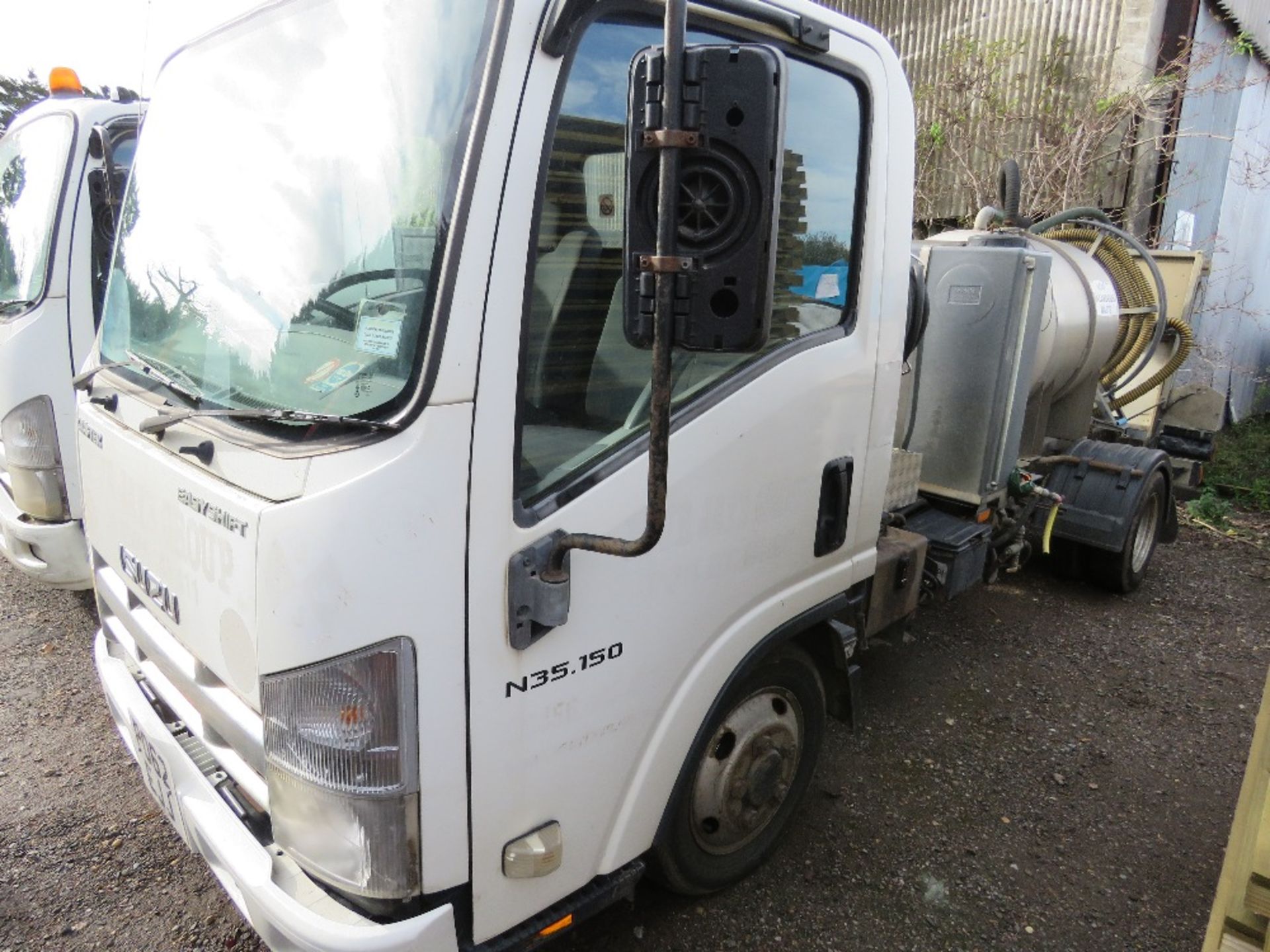 ISUZU GRAFTER EASY SHIFT N35-150 TOILET SERVICE TRUCK, REG: PO62 EJJ. WITH V5 1 OWNER FROM NEW MOT