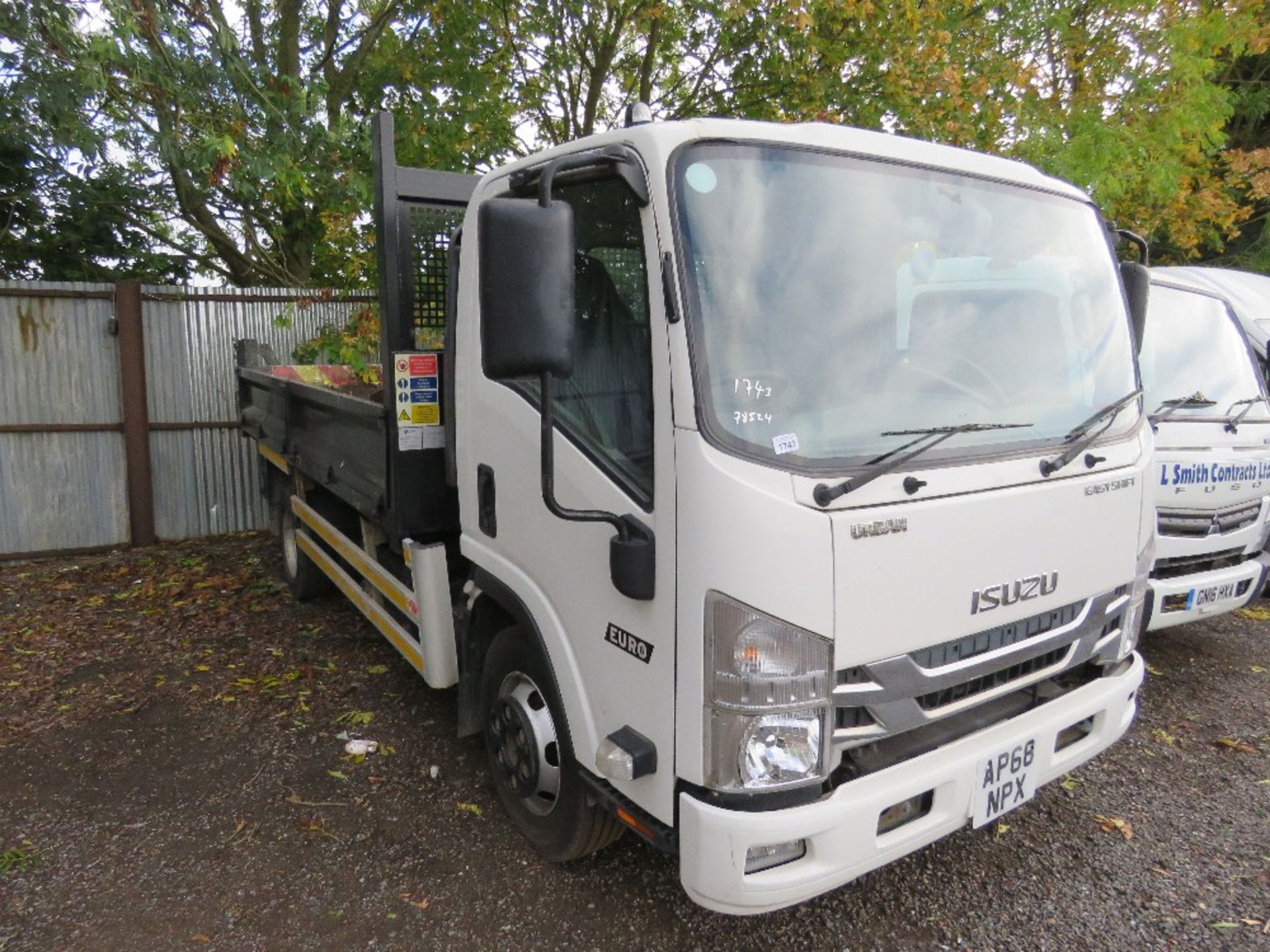 ISUZU URBAN EURO 6 7500KG TIPPER LORRY REG:AP68 NPX. ONE OWNER FROM NEW WITH V5. DIRECT FROM LOCAL U