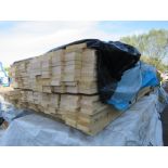 SMALL PACK OF UNTREATED TIMBER SLATS 1.8M X 70MM X 20MM APPROX.