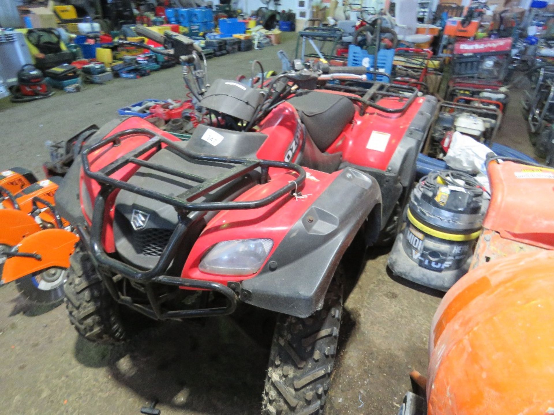 SUZUKI OZARK 250CC 2WD QUAD BIKE. WHEN TESTED WAS SEEN TO DRIVE..SEE VIDEO. - Image 2 of 7