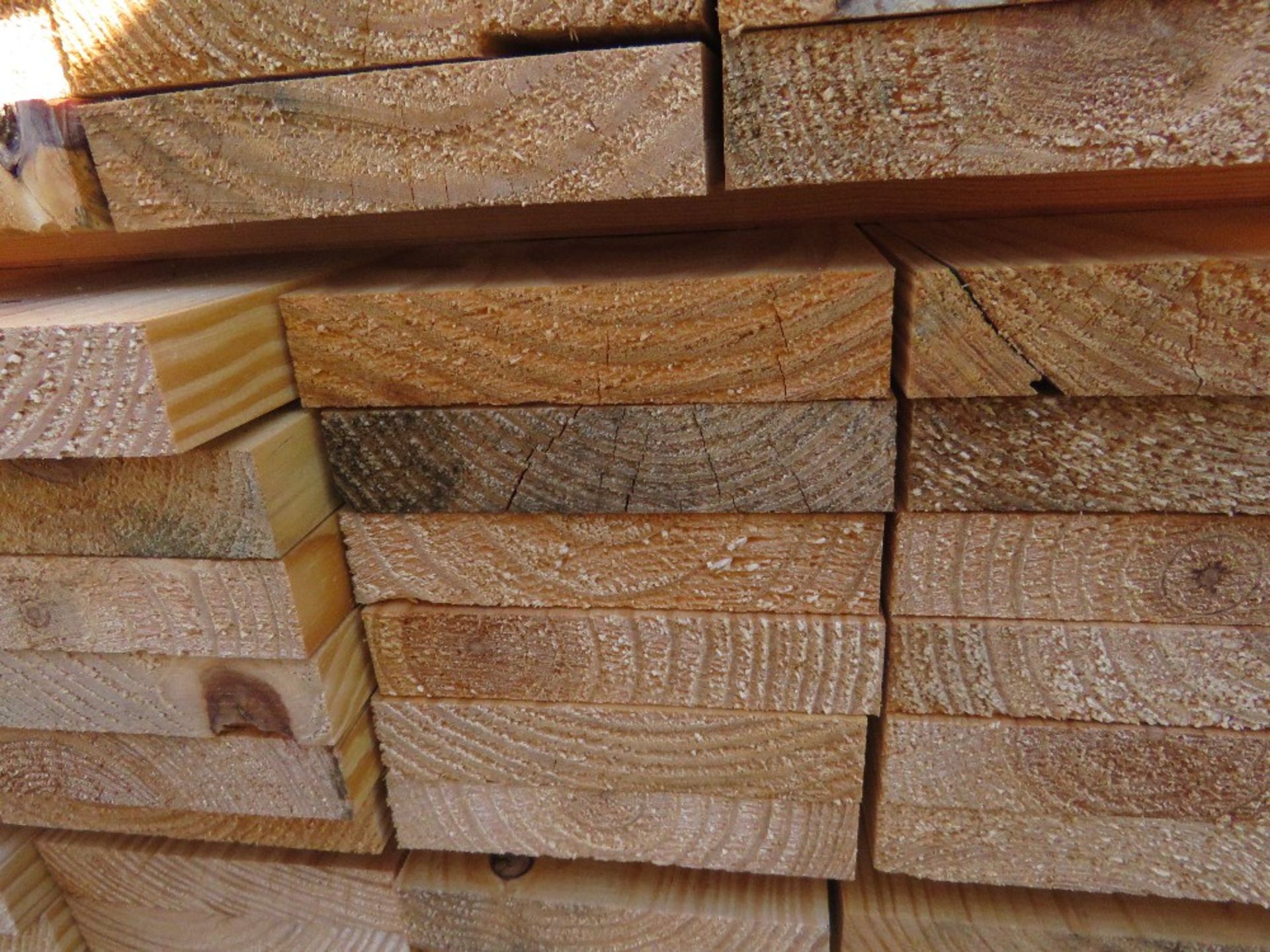 LARGE PACK OF TIMBER BOARDS, UNTREATED: 1.83M LENGTH X 140MM X 30MM APPROX. - Image 3 of 3