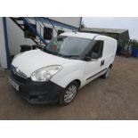 BID INCREMENT NOW £50 VAUXHALL COMBO L1H1-CDTI FIVE SEATER VAN REG: FH65 ONS.