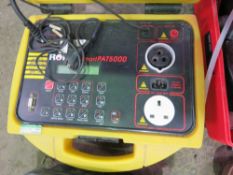 ROBIN PAT 5000 ELECTRICAL TESTER SET SOURCED FROM LARGE CONSTRUCTION COMPANY LIQUIDATION.