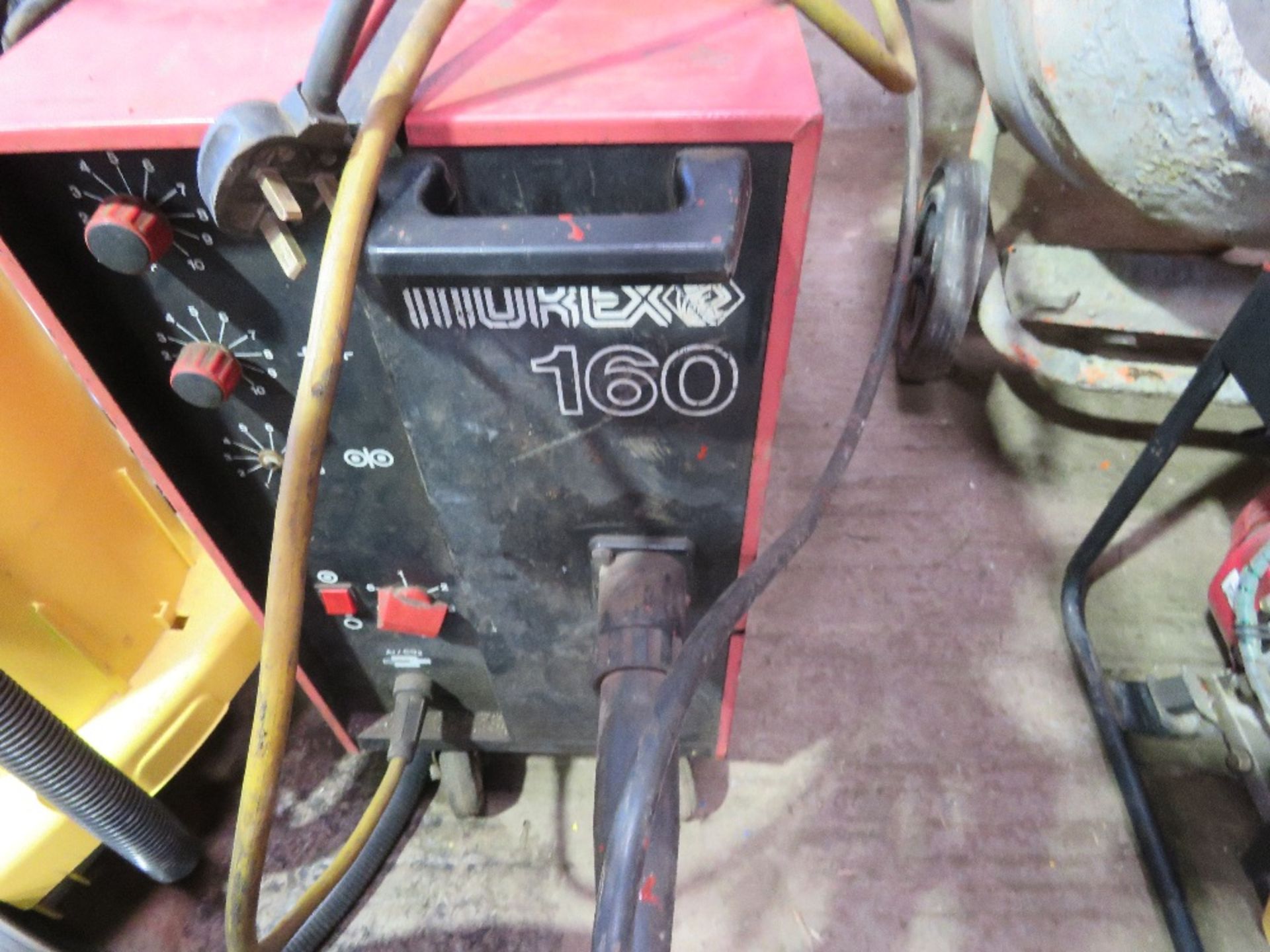 MUREX 160 MIG WELDER SET, 240VOLT POWERED. SOURCED FROM SITE CLOSURE/CLEARANCE. - Image 2 of 4