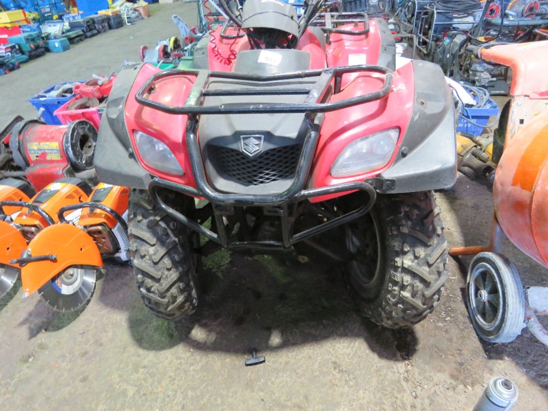 SUZUKI OZARK 250CC 2WD QUAD BIKE. WHEN TESTED WAS SEEN TO DRIVE..SEE VIDEO. - Image 3 of 7