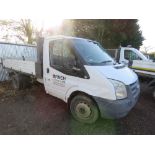 FORD TRANSIT 350 TWIN WHEEL 3.5TONNE TIPPER BODIED TRUCK REG:EN61 ERU . 129,873REC MILES. MOT RECEN