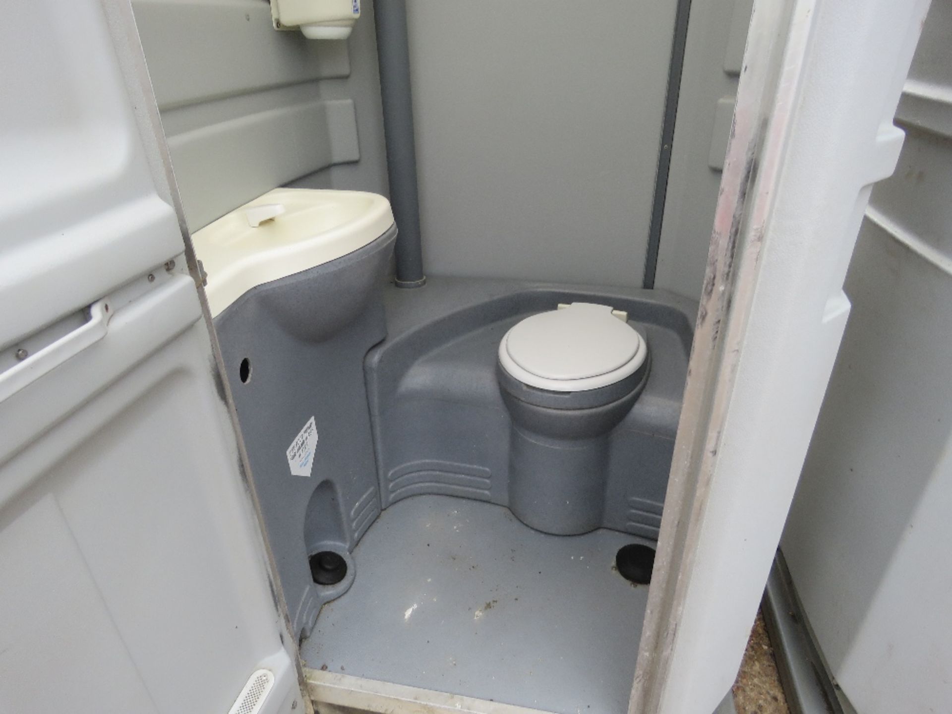 PORTABLE SITE TOILET. DIRECT FROM LOCAL COMPANY. - Image 2 of 4