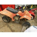 PETROL ENGINED QUADBIKE. THIS LOT IS SOLD UNDER THE AUCTIONEERS MARGIN SCHEME, THEREFORE NO VAT