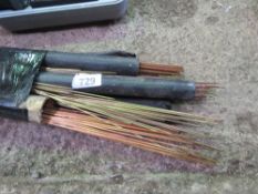 QUANTITY OF GAS WELDING RODS. THIS LOT IS SOLD UNDER THE AUCTIONEERS MARGIN SCHEME, THEREFORE NO